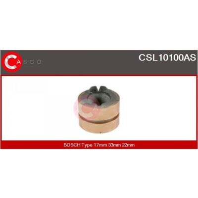 Anel colector, alternador CASCO CSL10100AS Anel colector, alternador CASCO CSL10100AS