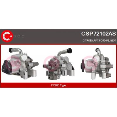 Bomba hidráulica, direção CASCO CSP72102AS Bomba hidráulica, direção CASCO CSP72102AS