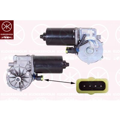 Motor de limpa-vidros KLOKKERHOLM 00653270 Motor de limpa-vidros KLOKKERHOLM 00653270