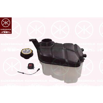 Depósito de expansão, líquido de refrigeração KLOKKERHOLM 90223001 Depósito de expansão, líquido de refrigeração KLOKKERHOLM 90223001