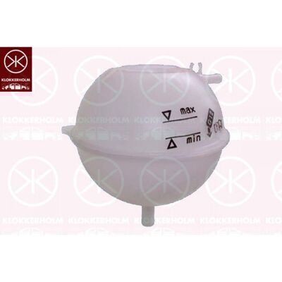Depósito de expansão, líquido de refrigeração KLOKKERHOLM 95583001 Depósito de expansão, líquido de refrigeração KLOKKERHOLM 95583001