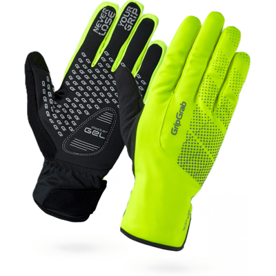 Luvas de ciclismo GRIPGRAB Ride Hi-Vis Waterproof XXL Yellow Luvas de ciclismo GRIPGRAB Ride Hi-Vis Waterproof XXL Yellow