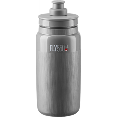 Garrafa para bicicleta ELITE FLY 550ml Grey Garrafa para bicicleta ELITE FLY 550ml Grey