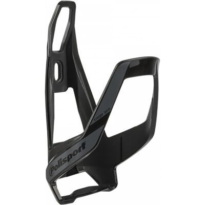 Suporte para garrafas de bicicleta POLISPORT Pro Evo Black Grey Suporte para garrafas de bicicleta POLISPORT Pro Evo Black Grey