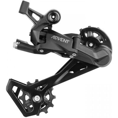 Desviador de bicicleta MICROSHIFT ADVENT Rear 9 Speed Long Cage Black Desviador de bicicleta MICROSHIFT ADVENT Rear 9 Speed Long Cage Black