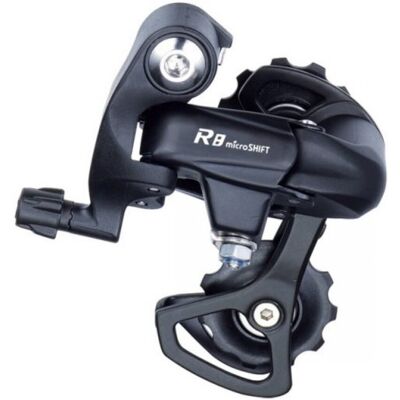 Desviador de bicicleta MICROSHIFT R8 Rear 8 Speed Long Cage Desviador de bicicleta MICROSHIFT R8 Rear 8 Speed Long Cage