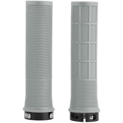 Punhos de guiador de bicicleta OXFORD Lock-on grips grey Punhos de guiador de bicicleta OXFORD Lock-on grips grey
