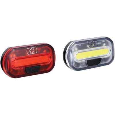 Conjunto de luzes de bicicleta OXFORD LD425 Bright Line Front and rear Conjunto de luzes de bicicleta OXFORD LD425 Bright Line Front and rear
