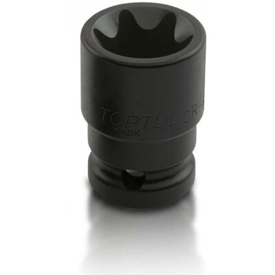 TOPTUL - KABK1610 - 1/2 pol - E-TORX - Chave de impacto TOPTUL - KABK1610 - 1/2 pol - E-TORX - Chave de impacto