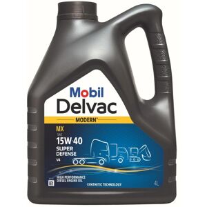 Óleo de motor Mobil Delvac MX 15W-40 4L - Diesel pesado Óleo de motor Mobil Delvac MX 15W-40 4L - Diesel pesado