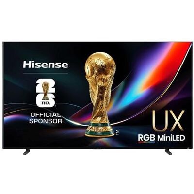 HISENSE - RGB-MiniLED Smart TV 100" 4K HDR10+ Dolby Vision 100UXQ HISENSE - RGB-MiniLED Smart TV 100" 4K HDR10+ Dolby Vision 100UXQ