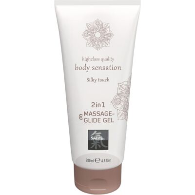 HOT - Shiatsu 2 em 1 Toque Sedoso - lubrificante de massagem sedoso (200 ml) HOT - Shiatsu 2 em 1 Toque Sedoso - lubrificante de massagem sedoso (200 ml)