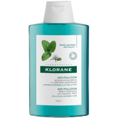 Shampoo Detox de Hortelã Aquática Klorane - Defesa contra Poluição Shampoo Detox de Hortelã Aquática Klorane - Defesa contra Poluição