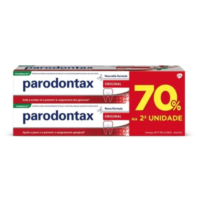 Parodontax Pasta Dentífrica Original 75ml x2 Parodontax Pasta Dentífrica Original 75ml x2