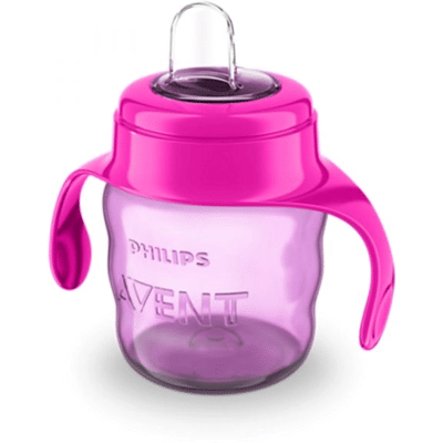 Philips Avent Copo Aprendizagem Rosa +6M 200ml Philips Avent Copo Aprendizagem Rosa +6M 200ml