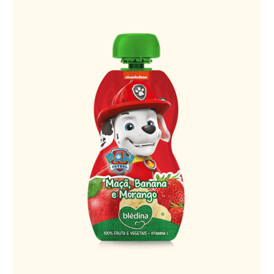 Blédina Paw Patrol Maçã, Banana, Morango +12M Lanche Blédina Paw Patrol Maçã, Banana, Morango +12M Lanche
