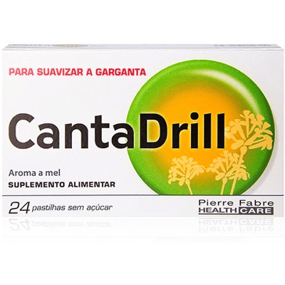 Outras Marcas Cantadrill Sem Açúcar Pastilhas Rouquidão x24 Outras Marcas Cantadrill Sem Açúcar Pastilhas Rouquidão x24