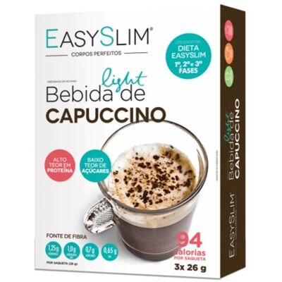 Bebida Capuccino Easyslim - Mistura de bebidas Bebida Capuccino Easyslim - Mistura de bebidas