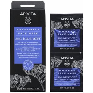 Apivita Express Beauty Máscara Hidratante Anti-Poluição Lavanda 8ml x2 Apivita Express Beauty Máscara Hidratante Anti-Poluição Lavanda 8ml x2