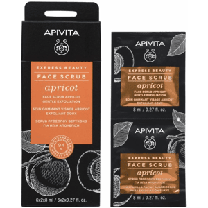 Apivita Express Beauty Creme Esfoliante Suave de Alperce 2x8ml Apivita Express Beauty Creme Esfoliante Suave de Alperce 2x8ml