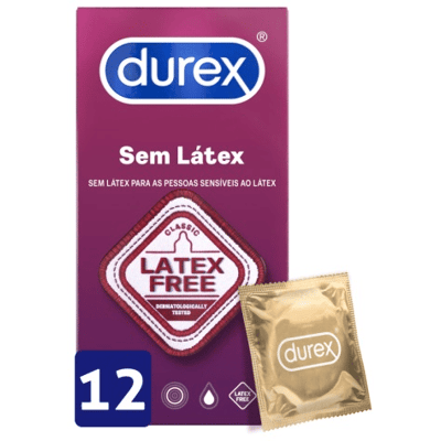 Durex Love Sex Preservativos Sem Latex x12 Durex Love Sex Preservativos Sem Latex x12