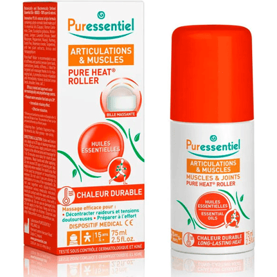 Puressentiel Pure Heat Roll On Articulações E Músculos 75ml Puressentiel Pure Heat Roll On Articulações E Músculos 75ml