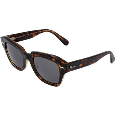 Rayban Óculos de sol Ray Ban STATE STREET 0RB2186 Castanho Tamanho: 52X20 Castanho Rayban Óculos de sol Ray Ban STATE STREET 0RB2186 Castanho Tamanho: 52X20 Castanho