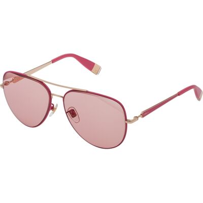 Óculos de sol Furla SFU404 Dourados Tamanho: 58X14 Dourados Óculos de sol Furla SFU404 Dourados Tamanho: 58X14 Dourados