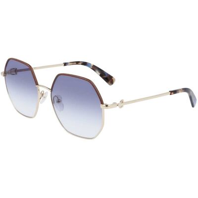 Óculos de sol Longchamp LO140SL Dourados Tamanho: 58X17 Dourados Óculos de sol Longchamp LO140SL Dourados Tamanho: 58X17 Dourados