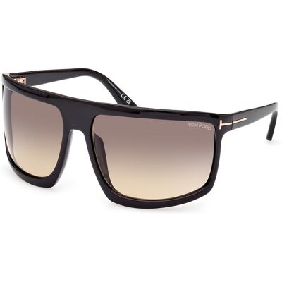 Óculos de sol Tom Ford CLINT-02 FT1066 Preto Tamanho: 68X16 Preto Óculos de sol Tom Ford CLINT-02 FT1066 Preto Tamanho: 68X16 Preto