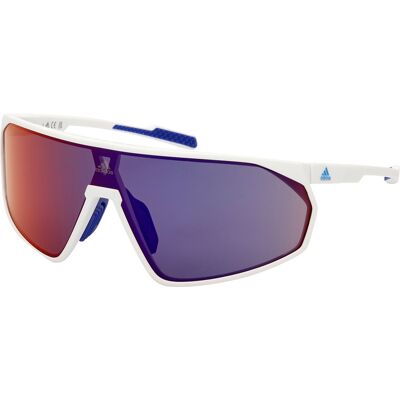Óculos de sol Adidas PRFM SHIELD SP0074 Branco Tamanho: 99X1 Branco Óculos de sol Adidas PRFM SHIELD SP0074 Branco Tamanho: 99X1 Branco