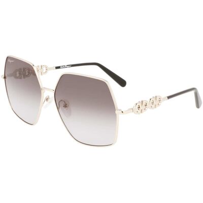 Óculos de sol SALVATORE FERRAGAMO SF291S Dourados Tamanho: 61X15 Dourados Óculos de sol SALVATORE FERRAGAMO SF291S Dourados Tamanho: 61X15 Dourados