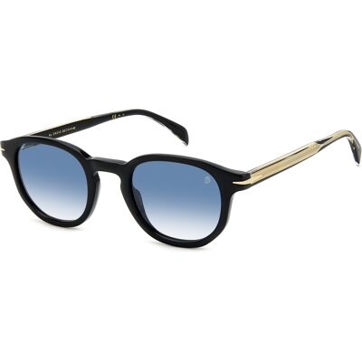 Óculos de sol David Beckham DB 1007/S Preto Tamanho: 49X24 Preto Óculos de sol David Beckham DB 1007/S Preto Tamanho: 49X24 Preto