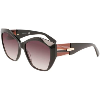 Óculos de sol Longchamp LO712S Preto Tamanho: 57X16 Preto Óculos de sol Longchamp LO712S Preto Tamanho: 57X16 Preto