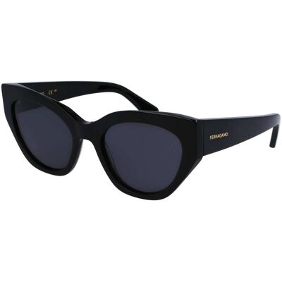 Óculos de sol SALVATORE FERRAGAMO SF1107S Preto Tamanho: 55X20 Preto Óculos de sol SALVATORE FERRAGAMO SF1107S Preto Tamanho: 55X20 Preto