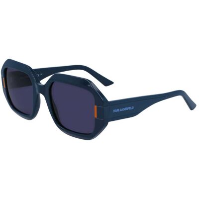 Óculos de sol Karl Lagerfeld KL6124S Azul Tamanho: 53X22 Azul Óculos de sol Karl Lagerfeld KL6124S Azul Tamanho: 53X22 Azul