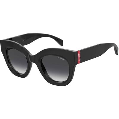 Óculos de sol Levi's LV 1067/S Preto Tamanho: 50X24 Preto Óculos de sol Levi's LV 1067/S Preto Tamanho: 50X24 Preto