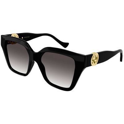 Óculos de sol Gucci GG1023S Preto Tamanho: 54X17 Preto Óculos de sol Gucci GG1023S Preto Tamanho: 54X17 Preto