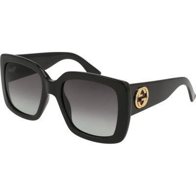 Óculos de sol Gucci GG0141SN Preto Tamanho: 53X20 Preto Óculos de sol Gucci GG0141SN Preto Tamanho: 53X20 Preto