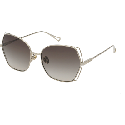 Óculos de sol Nina Ricci SNR360 Dourados Tamanho: 59X17 Dourados Óculos de sol Nina Ricci SNR360 Dourados Tamanho: 59X17 Dourados