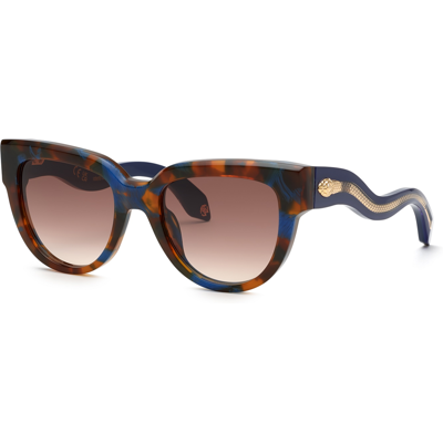 Óculos de sol Roberto Cavalli SRC054 Castanho Tamanho: 53X19 Castanho Óculos de sol Roberto Cavalli SRC054 Castanho Tamanho: 53X19 Castanho