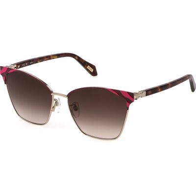Óculos de sol Just Cavalli SJC093 Dourados Tamanho: 58X16 Dourados Óculos de sol Just Cavalli SJC093 Dourados Tamanho: 58X16 Dourados