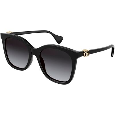 Óculos de sol Gucci GG1071S Preto Tamanho: 55X19 Preto Óculos de sol Gucci GG1071S Preto Tamanho: 55X19 Preto