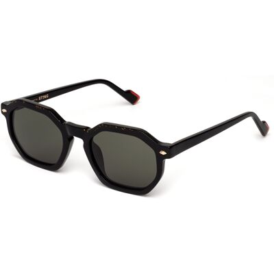 Óculos de sol Sting SST520 Preto Tamanho: 51X21 Preto Óculos de sol Sting SST520 Preto Tamanho: 51X21 Preto