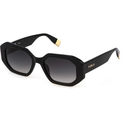 Óculos de sol Furla SFU815 Preto Tamanho: 54X19 Preto Óculos de sol Furla SFU815 Preto Tamanho: 54X19 Preto