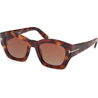 Óculos de sol Tom Ford GUILLIANA FT1083 Castanho Tamanho: 52X22 Castanho Óculos de sol Tom Ford GUILLIANA FT1083 Castanho Tamanho: 52X22 Castanho