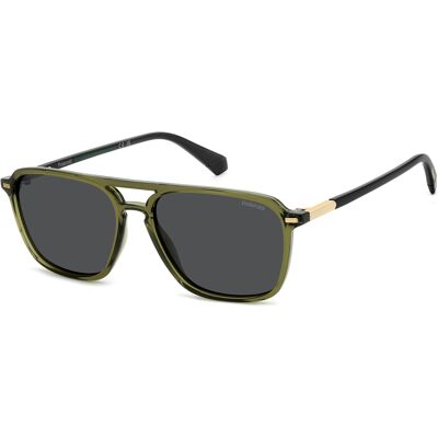 Óculos de sol Polaroid PLD 4182/S/X Verde Tamanho: 57X16 Verde Óculos de sol Polaroid PLD 4182/S/X Verde Tamanho: 57X16 Verde