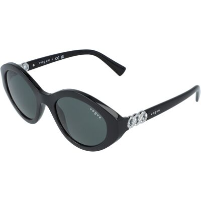 Óculos de sol Vogue 0VO5576SB Preto Tamanho: 52X21 Preto Óculos de sol Vogue 0VO5576SB Preto Tamanho: 52X21 Preto
