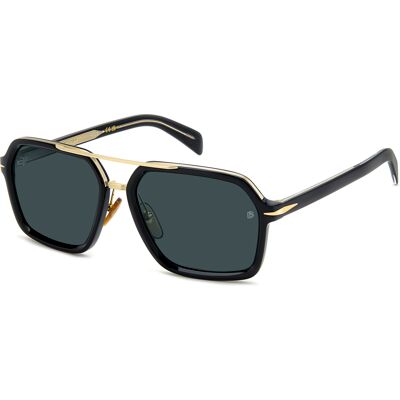 Óculos de sol David Beckham DB 7128/S Preto Tamanho: 58X18 Preto Óculos de sol David Beckham DB 7128/S Preto Tamanho: 58X18 Preto