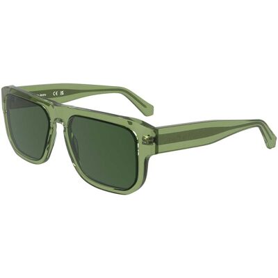 Óculos de sol Calvin Klein CKJ24607S Verde Tamanho: 55X17 Verde Óculos de sol Calvin Klein CKJ24607S Verde Tamanho: 55X17 Verde